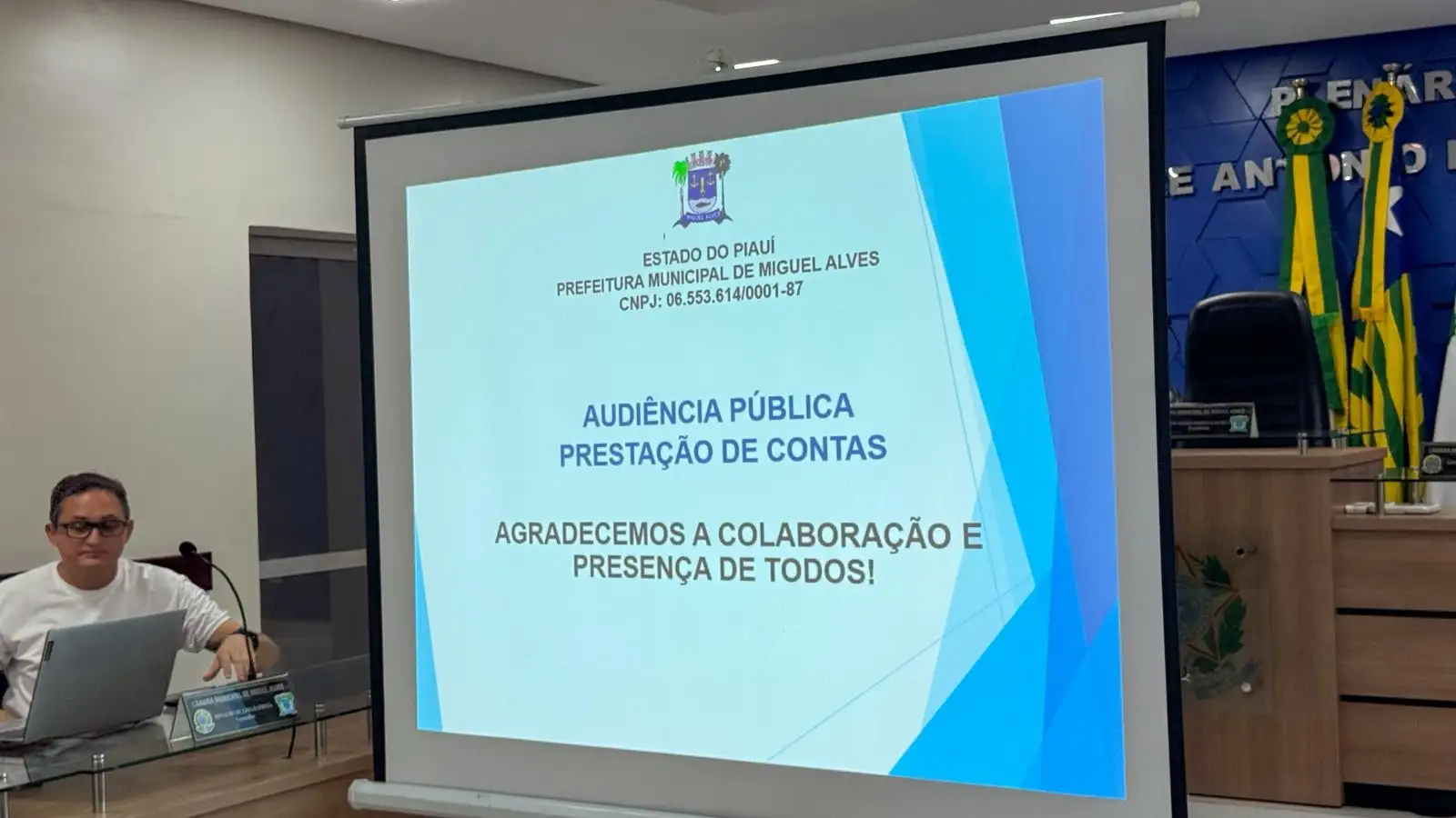 AUDIÊNCIA PÚBLICA APRESENTA METAS FISCAIS DO SEGUNDO QUADRIMESTRE EM MIGUEL ALVES
