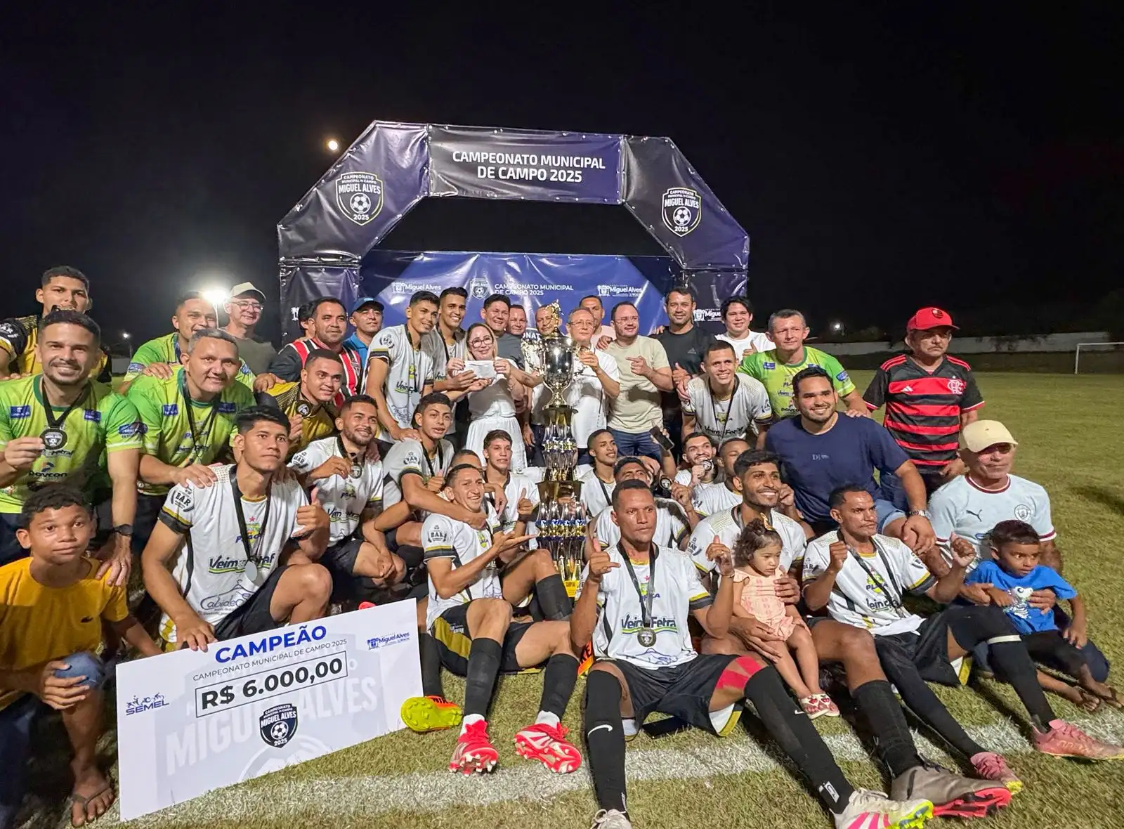 GRANDE FINAL DO CAMPEONATO MUNICIPAL 2025 AGITA ESTÁDIO EM MIGUEL ALVES
