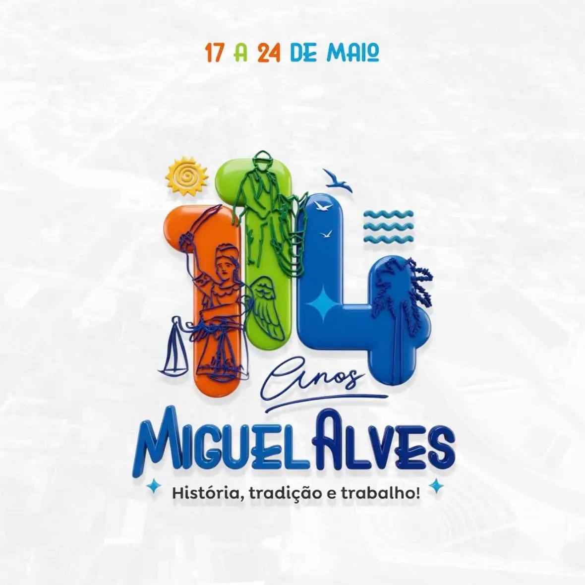 MIGUEL ALVES CELEBRA 114 ANOS COM VASTA PROGRAMAÇÃO CULTURAL, ESPORTIVA E MUSICAL