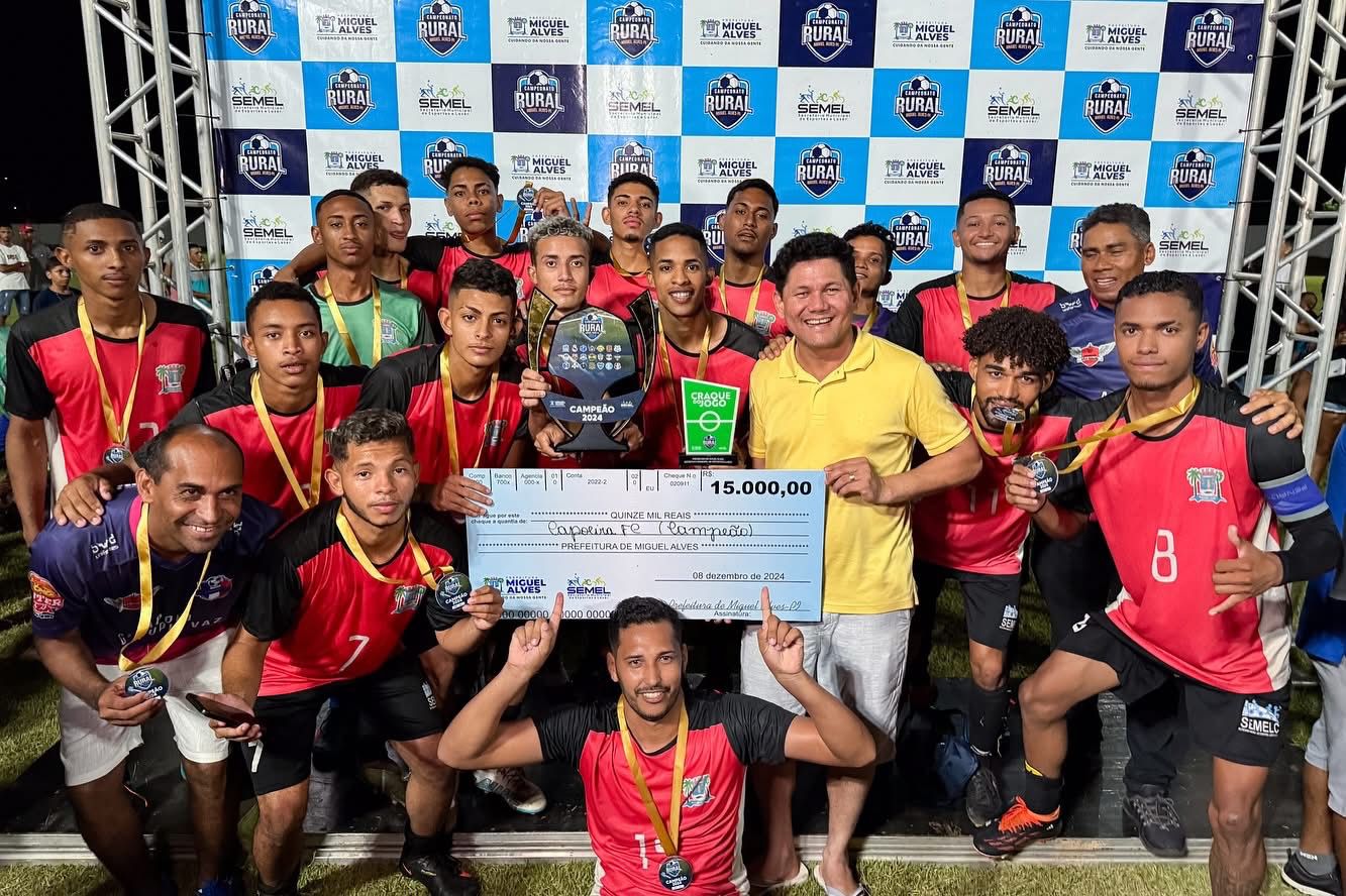 GRANDE FINAL DO CAMPEONATO RURAL 2024 CONSAGRA O TIME DA CAMPOEIRA COMO CAMPEÃO